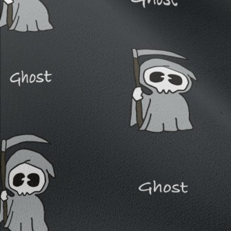 Cute And Adorable Grim Reaper Chiffon