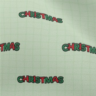 Bold Christmas English Chiffon