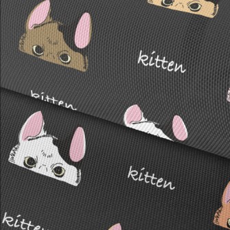 Colorful Eyed Cat Waterproof Oxford