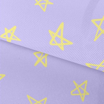 Hand Drawn Simple Stars Waterproof Oxford