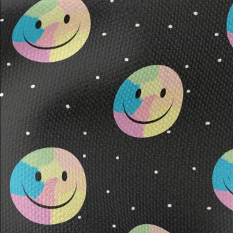 Color Rendering Of Smiling Fac Waterproof Canvas