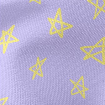 Hand Drawn Simple Stars Waterproof Canvas