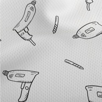 Simple Lines Construction Equi Athletic Mesh Flat Back