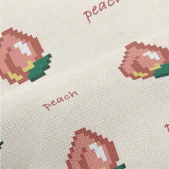 Pixel Style Peach Performance Linen