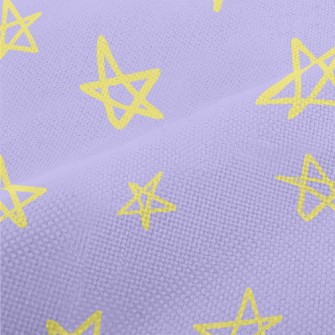 Hand Drawn Simple Stars Performance Linen