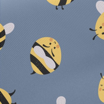 Round Cute Bee Twill