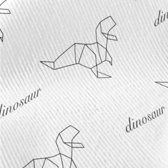 Tyrannosaurus Rex Made Of Pape Standard Corduroy