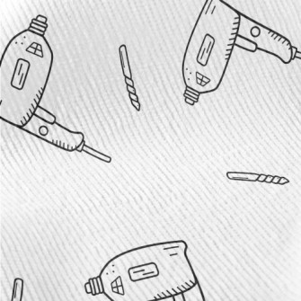 Simple Lines Construction Equi Standard Corduroy