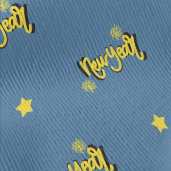 Yellow Three-dimensional New Y Standard Corduroy