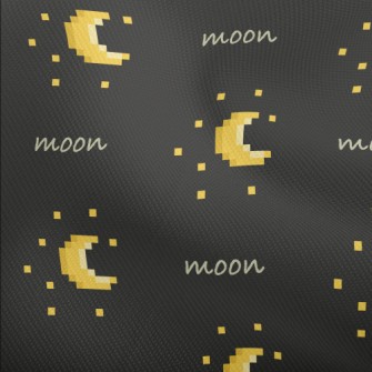 Pixel Style Moon And Stars Dobby