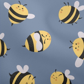 Round Cute Bee Dobby