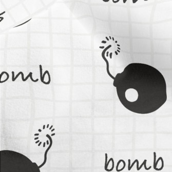 Black Terrorist Bomb Micro Fleece