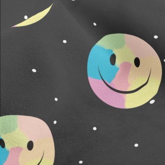 Color Rendering Of Smiling Fac Micro Fleece