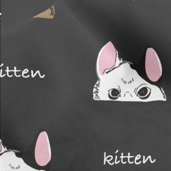 Colorful Eyed Cat Micro Fleece