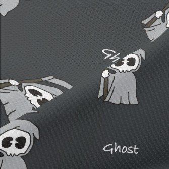 Cute And Adorable Grim Reaper Piqué