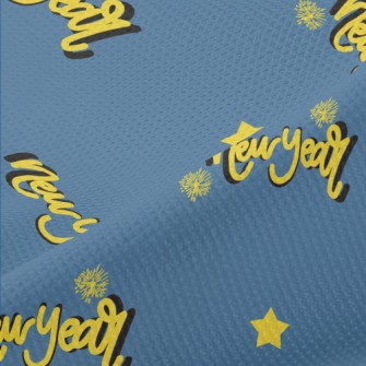 Yellow Three-dimensional New Y Piqué