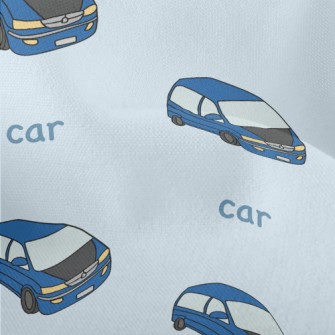 Blue Travel Car Lightweight Performance Linen