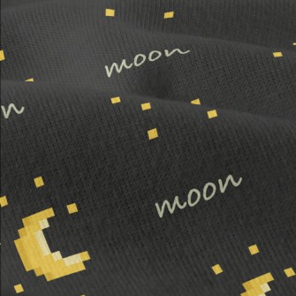 Pixel Style Moon And Stars Modern Jersey