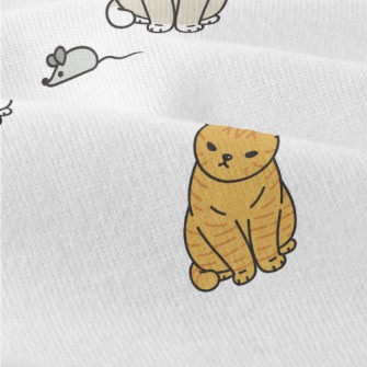 Cute Cat With Tilted Head Modern Jersey