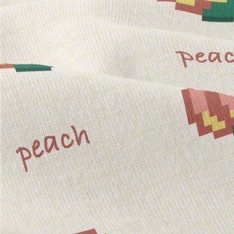 Pixel Style Peach Modern Jersey