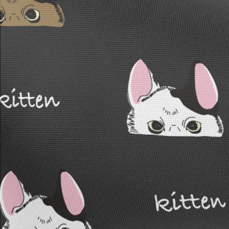 Colorful Eyed Cat Pongee