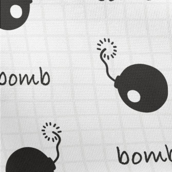 Black Block Bomb Pongee