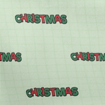Bold Christmas English Pongee