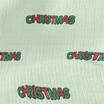 Bold Christmas English Stretch Jersey