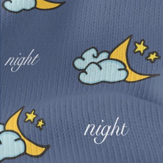 Beautiful Moon Clouds Stretch Jersey