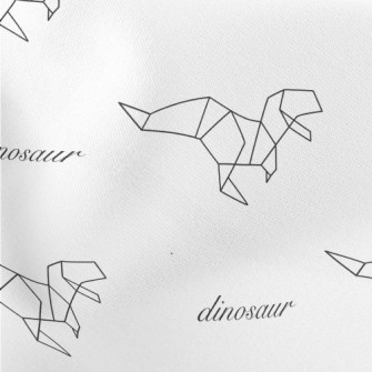 Tyrannosaurus Rex Made Of Pape Lightweight Cotton Poplin