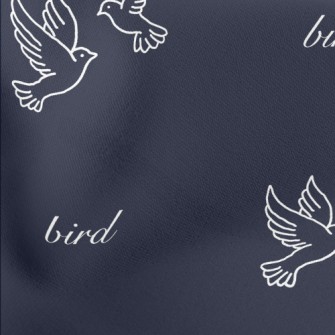 A Simple Pair Of Pigeons Lightweight Cotton Poplin