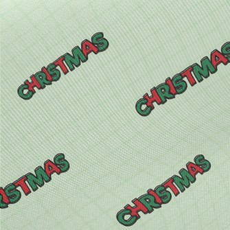 Bold Christmas English Midweight Cotton Poplin