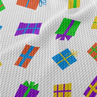 Brightly Colored Gifts Birdseye Piqué