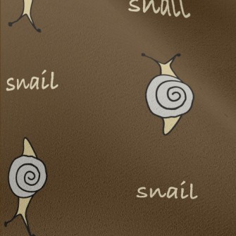 Simple Color Block Snail Chiffon