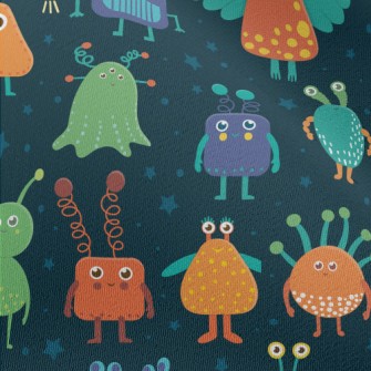 Cute Aliens Chiffon