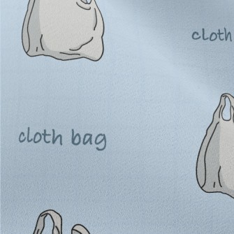Simple Gray Plastic Bag Chiffon
