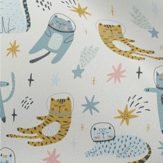 Cat Wearing Space Helmet Chiffon