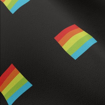 Brightly Colored Diamonds Chiffon