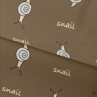 Simple Color Block Snail Waterproof Oxford
