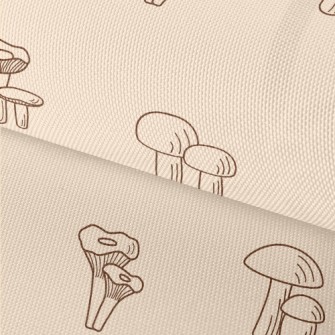 Various Mushrooms Shiitake Mus Waterproof Oxford