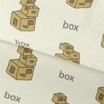 Stacked Boxes Waterproof Oxford