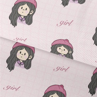 Expressionless Girl Waterproof Oxford