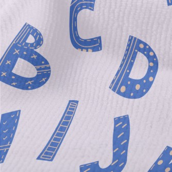 English Letters With Different Terry