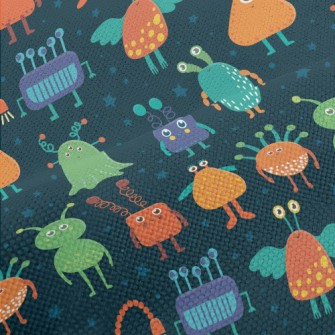 Cute Aliens Performance Linen
