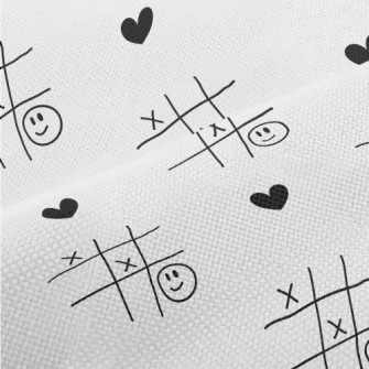 Graffiti TicTacToe Love Heart Performance Linen