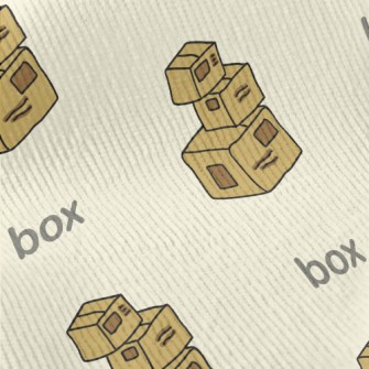 Stacked Boxes Standard Corduroy