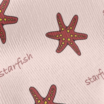Red Five-clawed Starfish Standard Corduroy