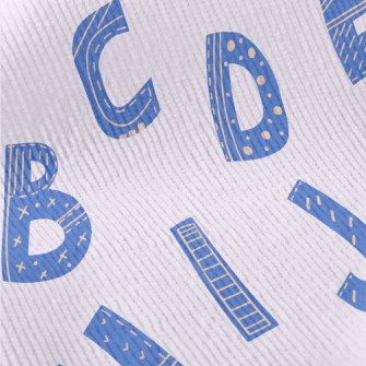 English Letters With Different Standard Corduroy