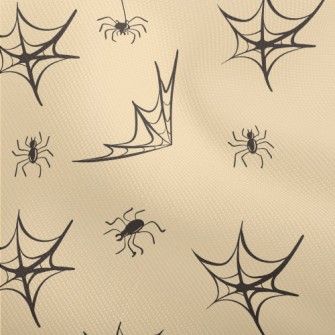 Spider Web And Black Spider Dobby