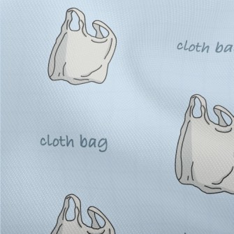 Simple Gray Plastic Bag Dobby